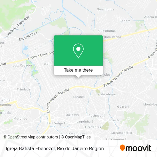 Igreja Batista Ebenezer map