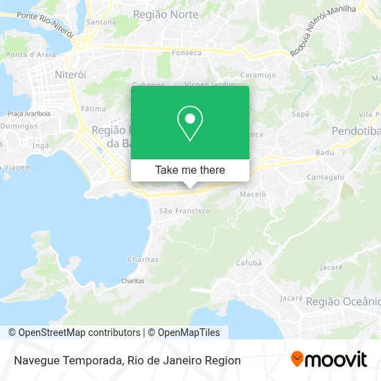 Navegue Temporada map