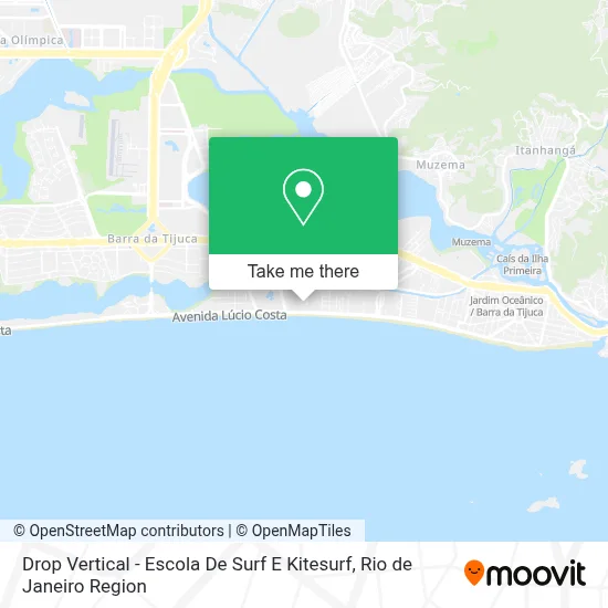 Drop Vertical - Escola De Surf E Kitesurf map
