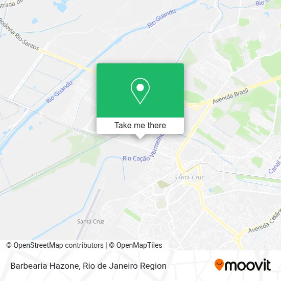 Barbearia Hazone map
