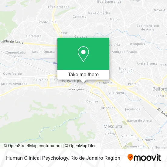 Human Clinical Psychology map
