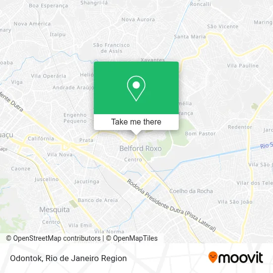 Odontok map