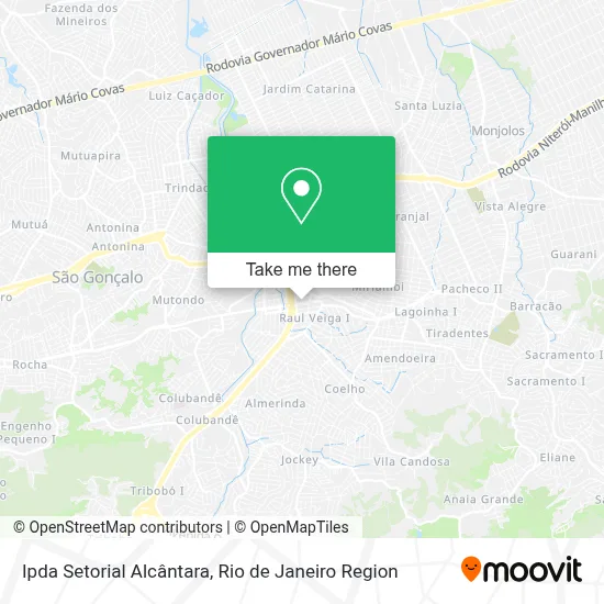 Ipda Setorial Alcântara map