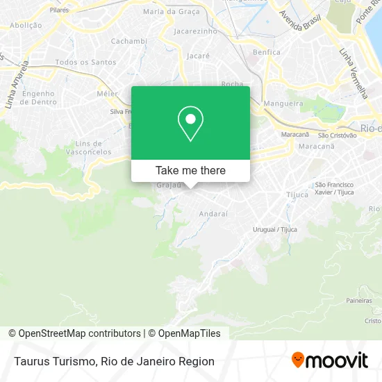 Taurus Turismo map