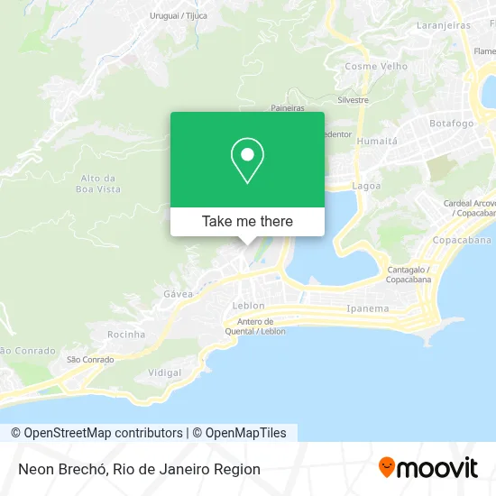 Neon Brechó map