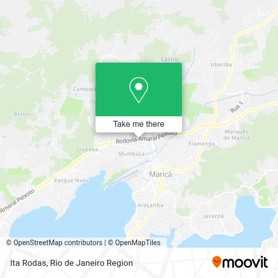 Ita Rodas map