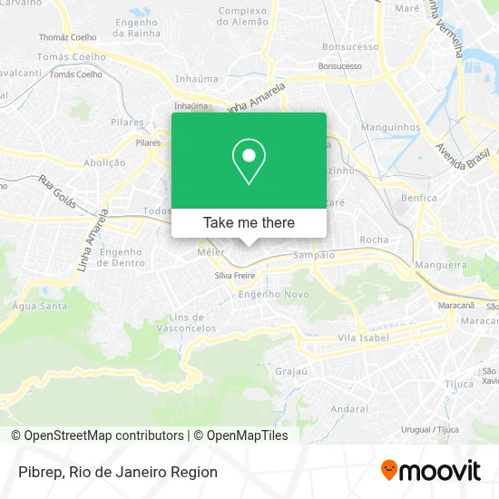 Pibrep map