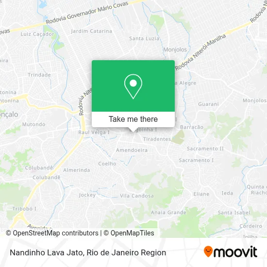 Nandinho Lava Jato map