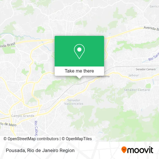 Pousada map