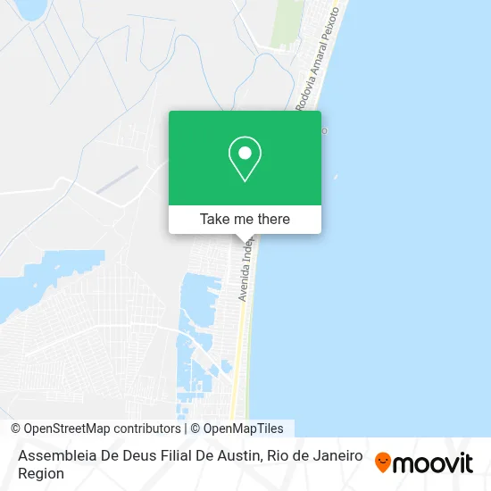 Assembleia De Deus Filial De Austin map