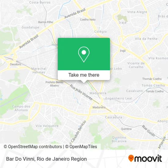 Bar Do Vinni map
