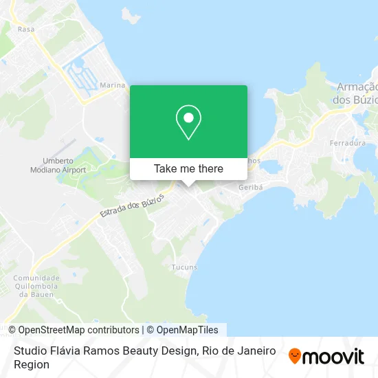 Studio Flávia Ramos Beauty Design map