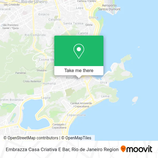 Embrazza Casa Criativa E Bar map
