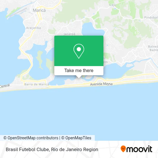 Brasil Futebol Clube map