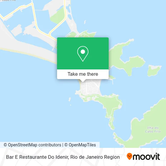 Bar E Restaurante Do Idenir map
