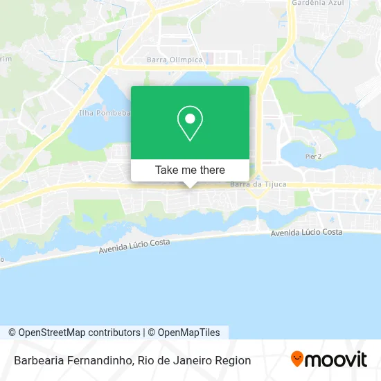 Barbearia Fernandinho map