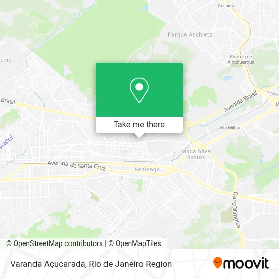 Varanda Açucarada map