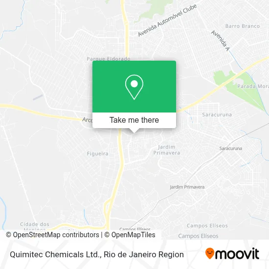Quimitec Chemicals Ltd. map