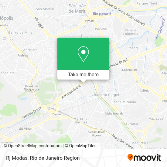 Rj Modas map