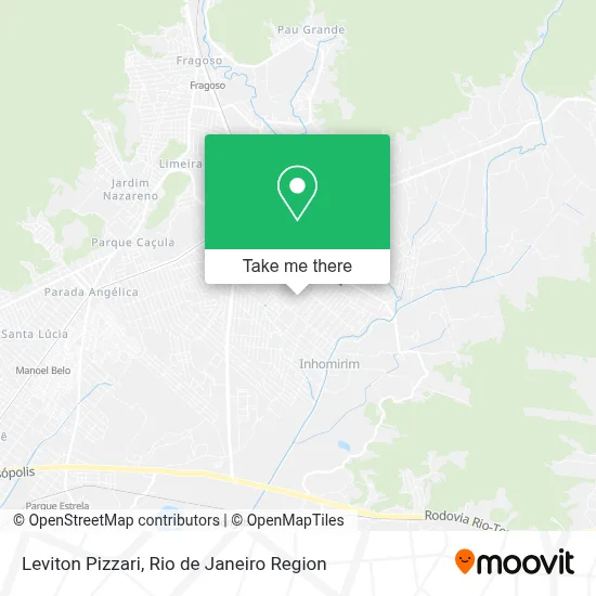 Leviton Pizzari map