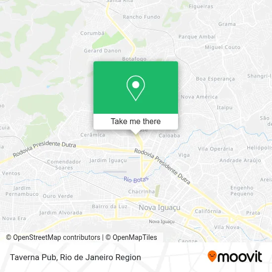 Taverna Pub map
