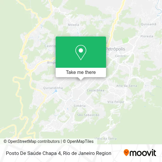 Posto De Saúde Chapa 4 map