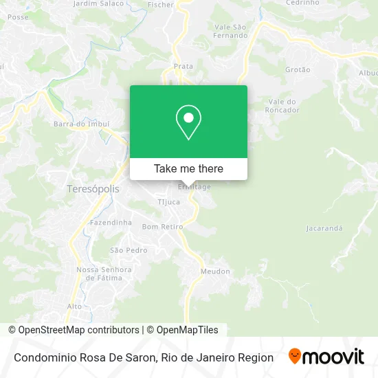 Condominio Rosa De Saron map