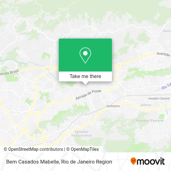 Bem Casados Mabelle map