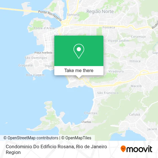 Condominio Do Edificio Rosana map