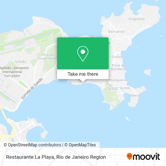 Restaurante La Playa map