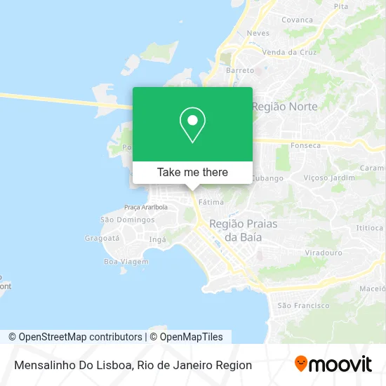 Mensalinho Do Lisboa map
