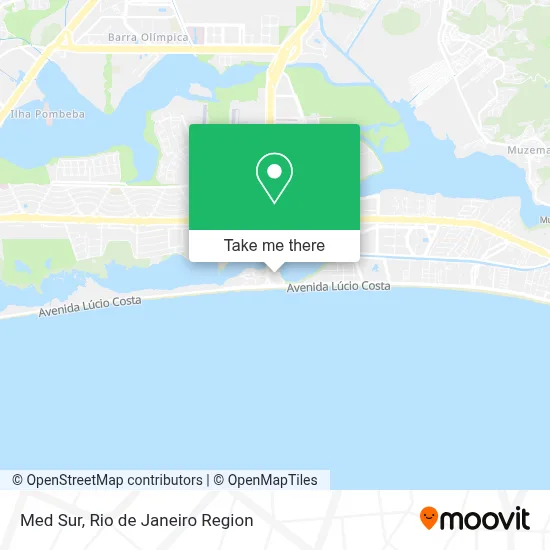 Med Sur map