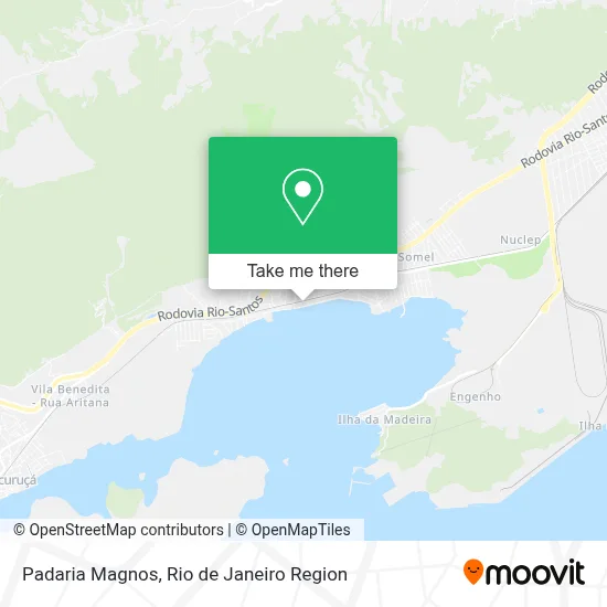 Padaria Magnos map