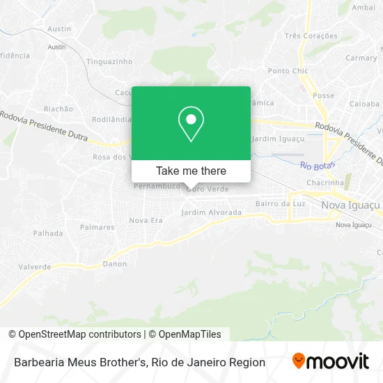 Barbearia Meus Brother's map