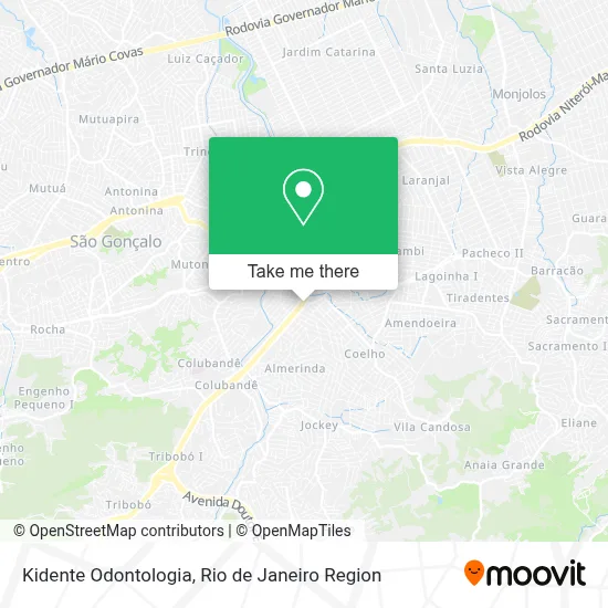 Kidente Odontologia map