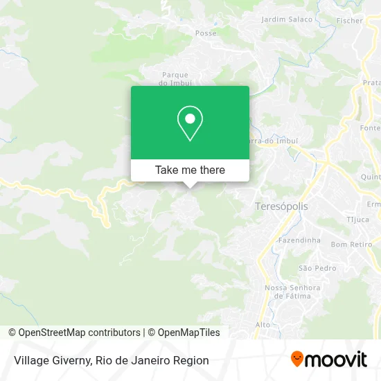 Village Giverny map