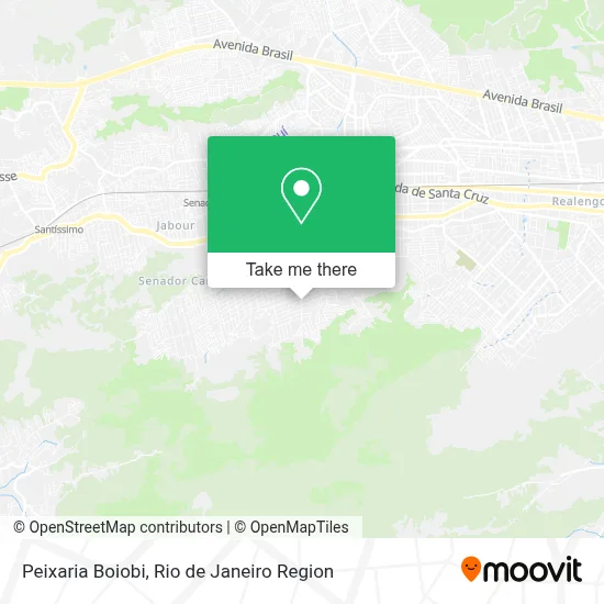 Peixaria Boiobi map