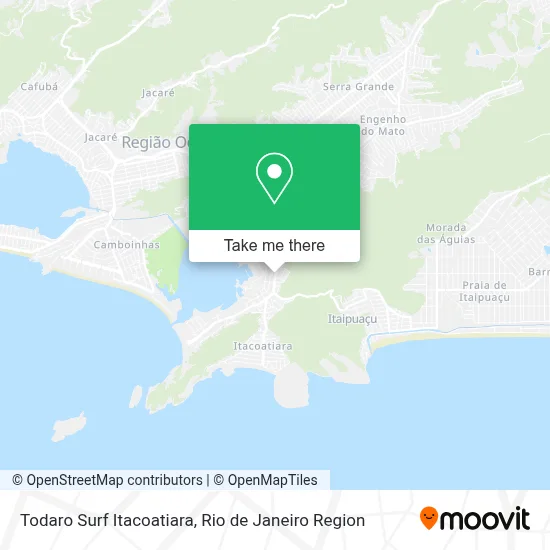 Todaro Surf Itacoatiara map
