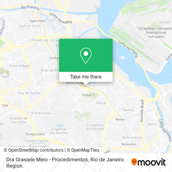 Dra Grasiele Melo - Procedimentos map