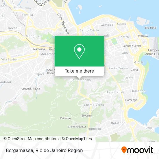 Bergamassa map