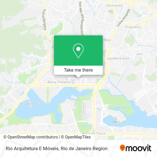 Rio Arquitetura E Móveis map