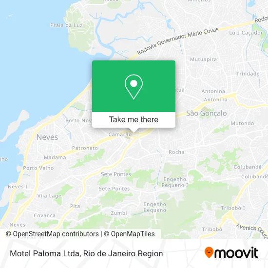 Motel Paloma Ltda map
