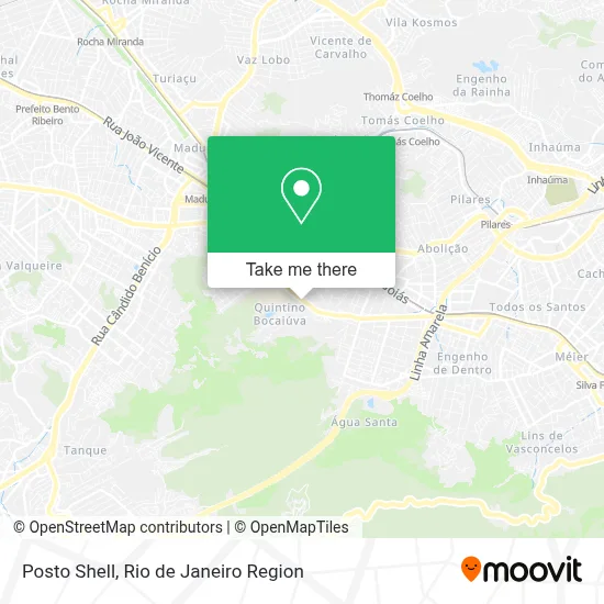 Posto Shell map