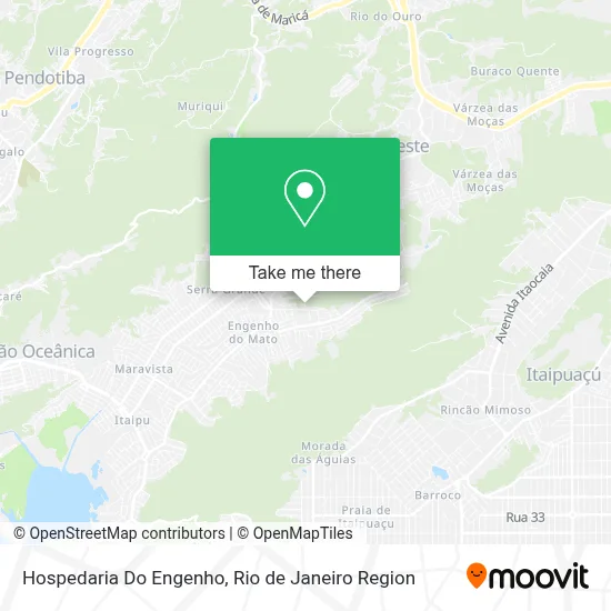 Hospedaria Do Engenho map
