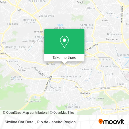 Skyline Car Detail map
