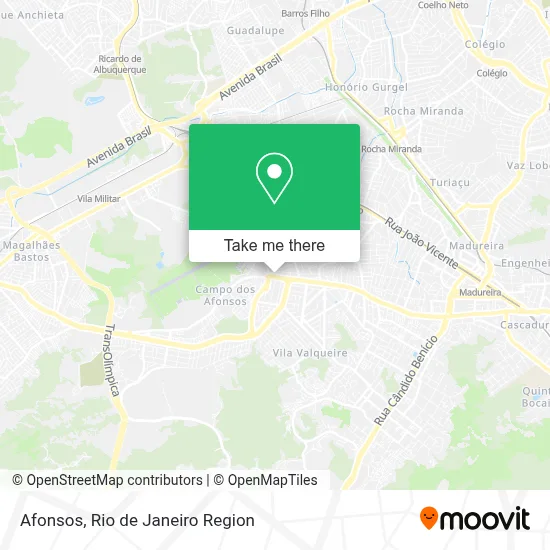 Afonsos map