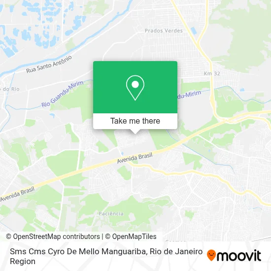 Sms Cms Cyro De Mello Manguariba map