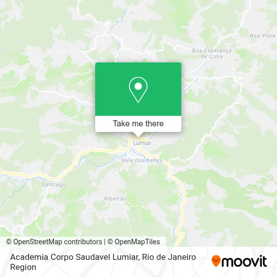 Academia Corpo Saudavel Lumiar map