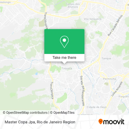 Master Copa Jpa map