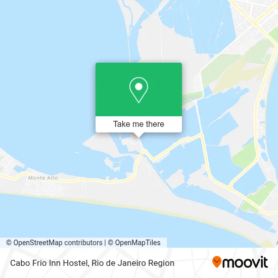 Cabo Frio Inn Hostel map
